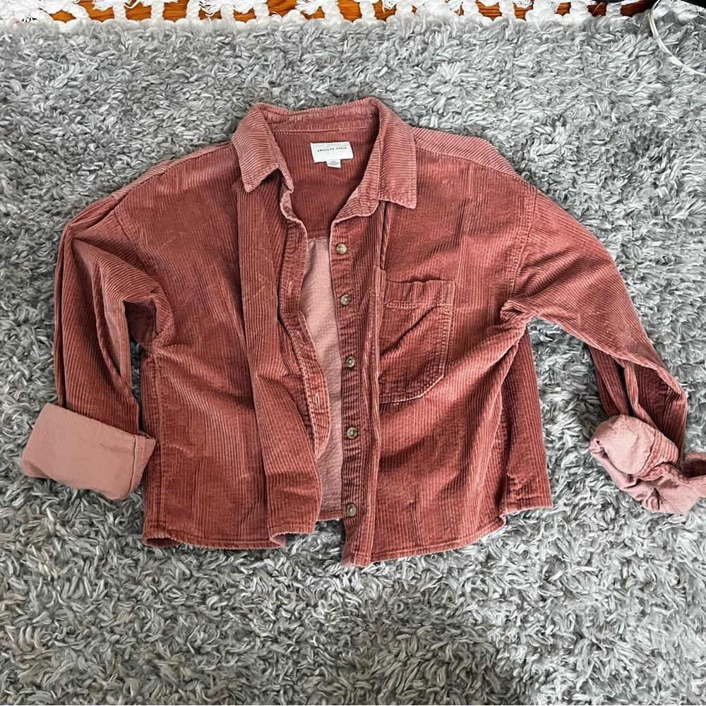 american eagle outfitters corduroy jacket size small
